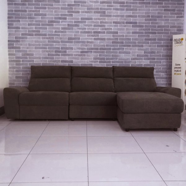 HUGO VILLE SOFA RIGHT ARM FACING MOSCOW G3841 BROWN+ AP2968