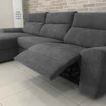 HUGO VILLE SOFA LEFT ARM FACING MOSCOW G3811 ASH+ AP2968