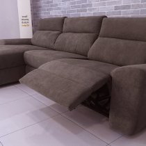 HUGO VILLE SOFA LEFT ARM FACING MOSCOW G3841 BROWN+ AP2968