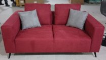 ELSA 3 SEATER alessia 30 red/20 grey