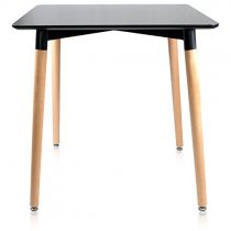 ADRIAN SQ TABLE 80x80cm BLACK K1