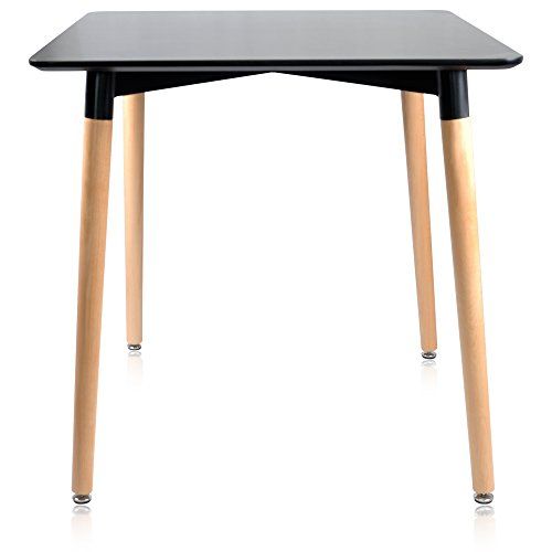 ADRIAN SQ TABLE 80x80cm BLACK K1