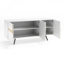 Ginger Madia Sideboard in Melaminico Bianco