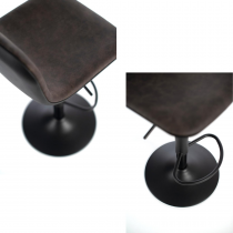 Teo Stool Microfiber Dark Grey K2