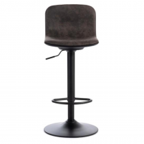 Teo Stool Microfiber Dark Grey K2