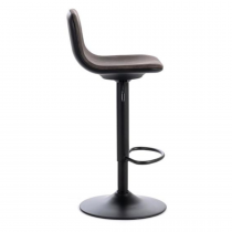 Teo Stool Microfiber Dark Grey K2