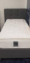 display STORAGE BED RINO93 DARK GREY 90x190cm