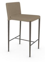 MEMPHIS STOOL WAVE 404 BEIGE WITH BLACK BASE K1