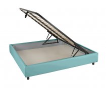 D25 STORAGE BED 90x190cm LIGHT BLUE K6