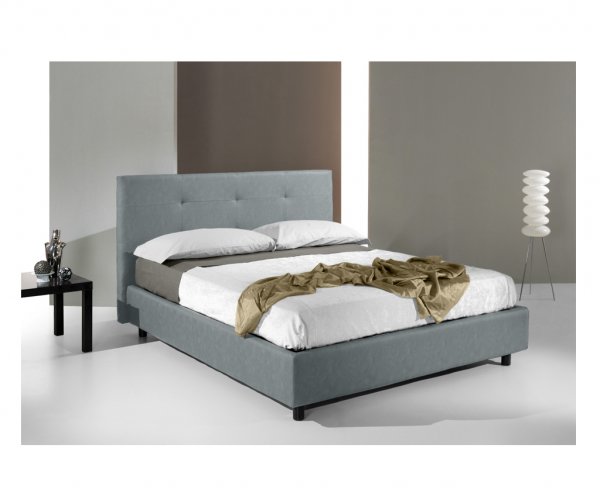 D25 STORAGE BED 90x190cm LIGHT GREY K6