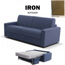 IRON 3 SEATER SOFABED NABUCCO 03 SAND