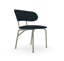 FUTURA CHAIR JOINT 200 BLACK WITH BRONZE BASE