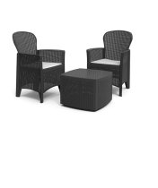 3PCS TREE SINGLE SOFA & TABLE SET ANTH
