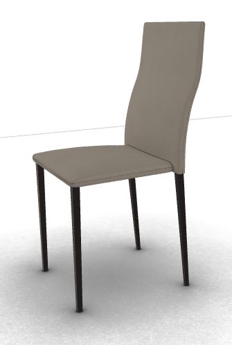 GAME CHAIR WAVE 603 TAUPE WITH BLACK BASE K2