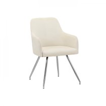 DINING CHAIR CHARLOTTE WHITE 1801-1 K1