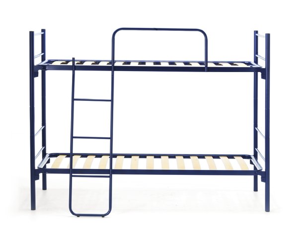 D25 FLASH BUNK BED WITH SLATS BLACK 90x190cm