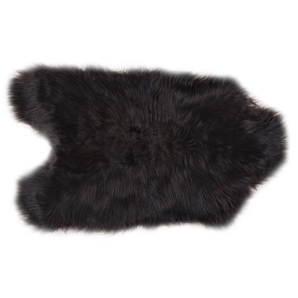 CARPET - LAMBSKIN- BLACK