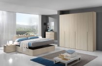 LUISA OLMO 6DR DOUBLE BEDROOM SET W/STORAGE