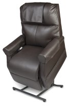 D25 ELECTRIC RECLING ARMCHAIR TUSCANY PU BROWN 4140