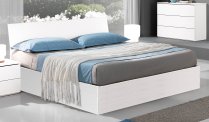 DOUBLE STORAGE BED WHITE ASH 160x190CM LC20BGBG 5pc+slat