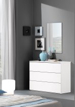 CHEST OF DRAWERS WHITE ASH COMOLBGBGK 1pc