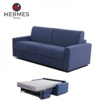 IRON 3 SEATER SOFABED MAIA 10 BLU CATE