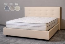 D25 140x190cm ROMANTIC STORAGE BED BACOS 0001 BEIGE